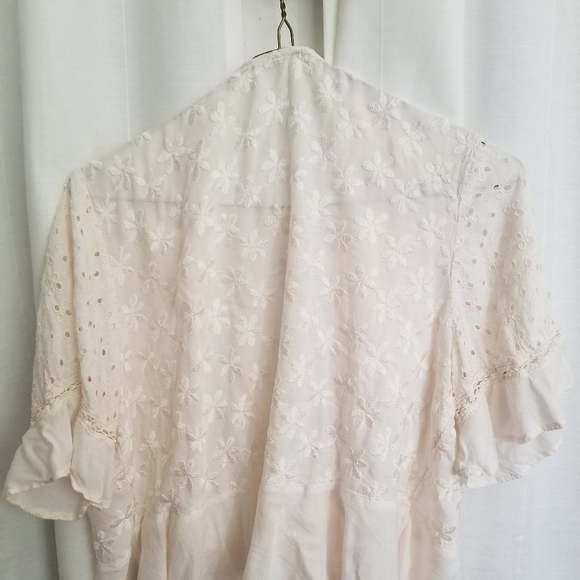 White lace cardigan - Picture 2 of 5